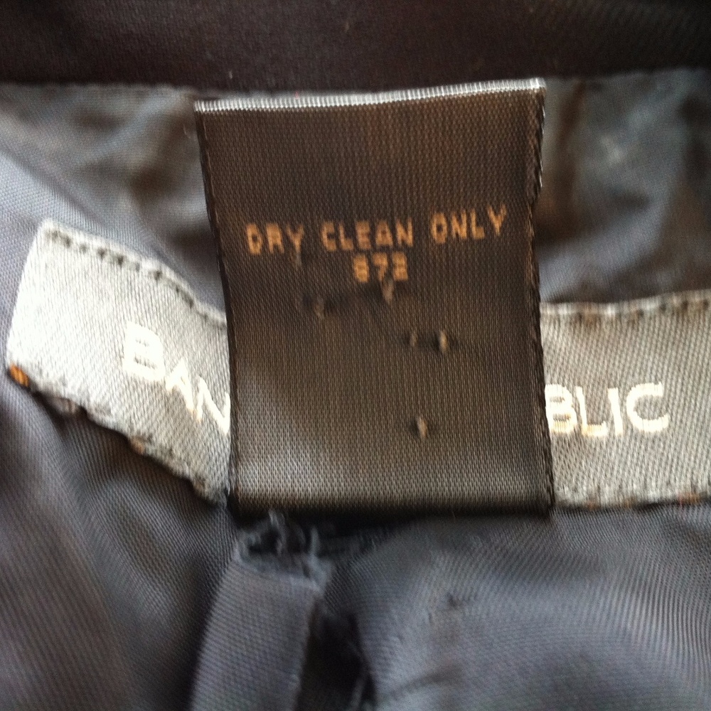 Br Black Wool 3 Button Single Breasted Blazer 6 - image 8